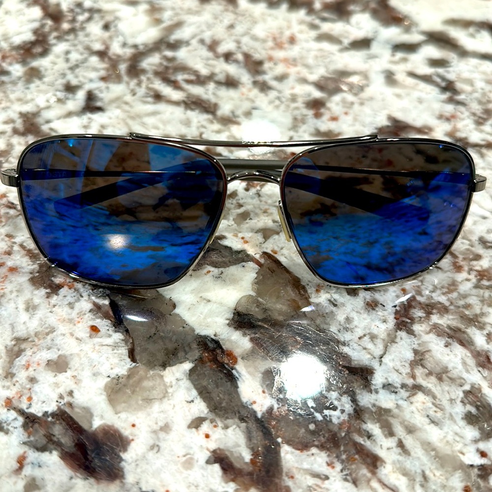 Blue lenses costa sunglasses